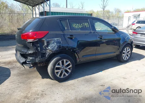 2015 Kia Sportage Lx z USA, uszkodzony, nr VIN KNDPBCAC7F7792621